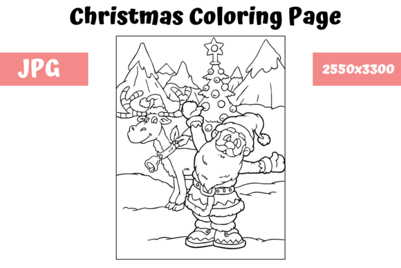 Christmas Coloring Page for Kids - 2 Review