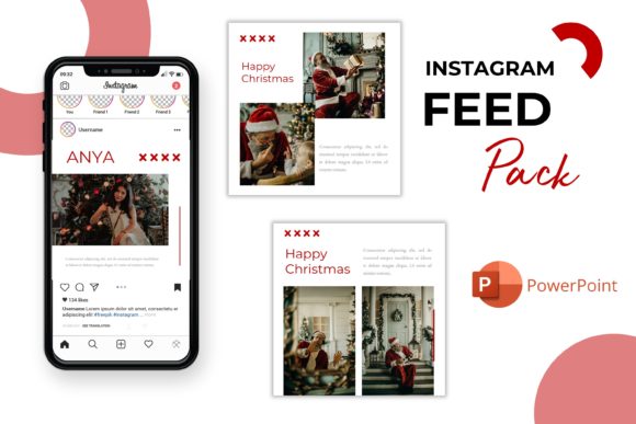 Instagram Feed Template- Anya for Handmade Business Presentation Templates