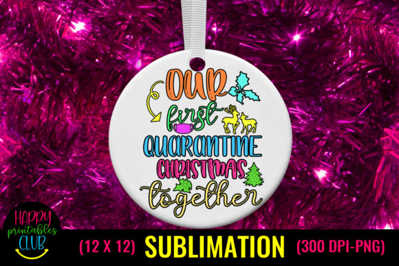 Our First Quarantine Christmas Embroidery Design