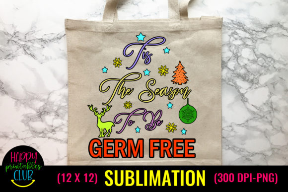 Season to Be Germs Free Christmas Embroidery Review